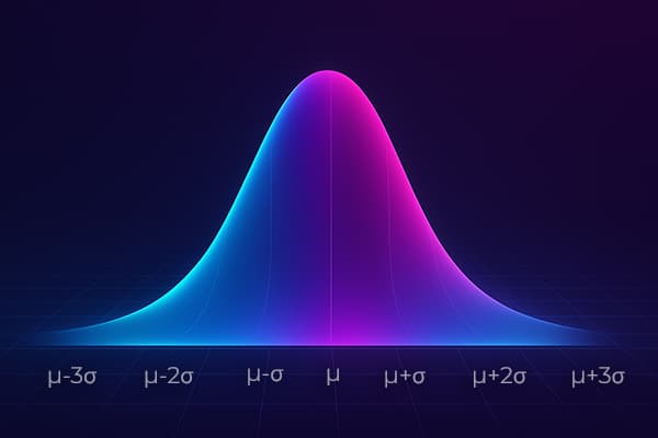 Graph showing poker results variance